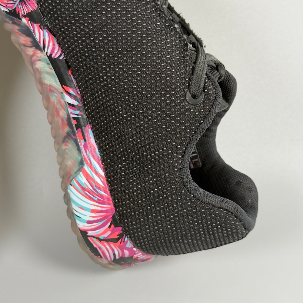 Nobull Outwork Trainer Womens 8.5 8 1/2 Gym Shoes Black Midnight Palm Low Lace - Picture 12 of 16